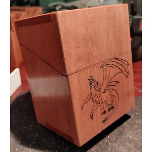 Fliptop Deck Box – Secure, Customizable Storage for Cards in Multiple Sizes